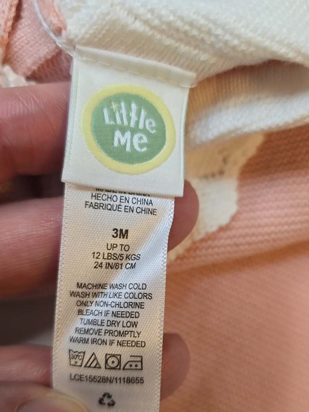 Little Me soft pink